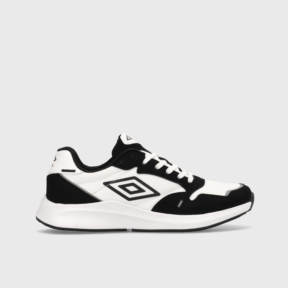 Umbro Mens Ancoats Evolve Sneaker White/black _ 183496 _ White