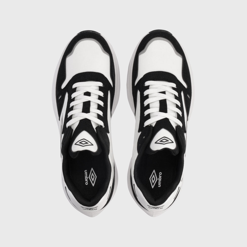 Umbro Mens Ancoats Evolve Sneaker White/black _ 183496 _ White