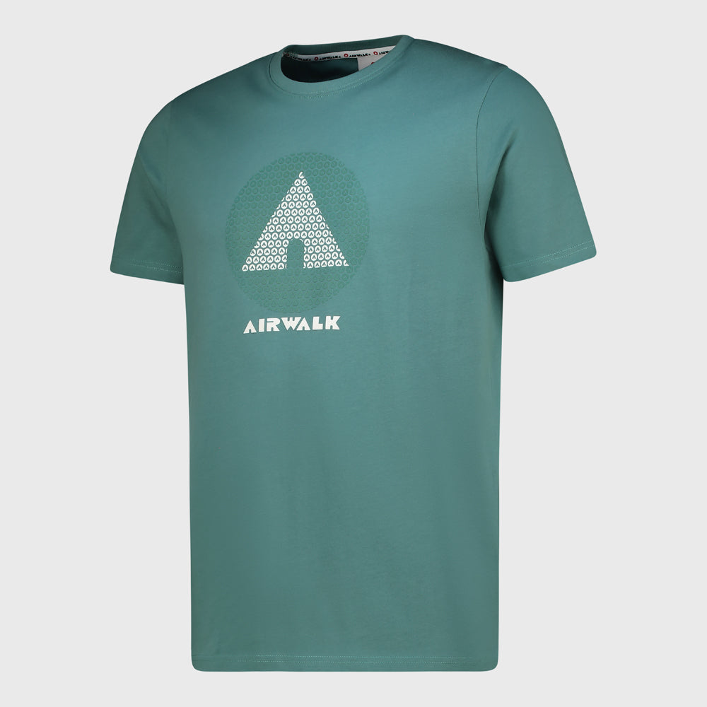 Airwalk Mens Ollie Tee Green _ 183506 _ Green