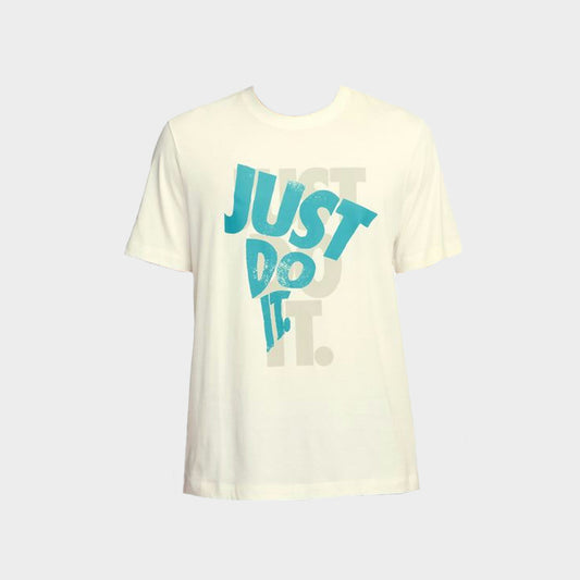 Nike Mens Just Do It Sportswear Tee Beige/Multi _ 183553 _ Beige