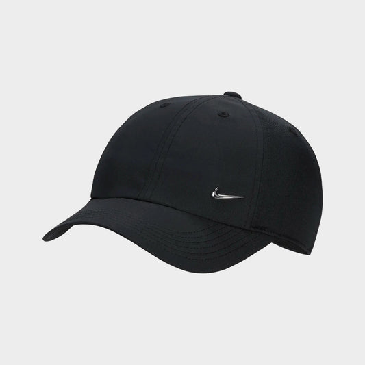 Nike Kids Unstructured Dri-FIT Metal Swoosh Club Cap Black _ 183564 _ Black