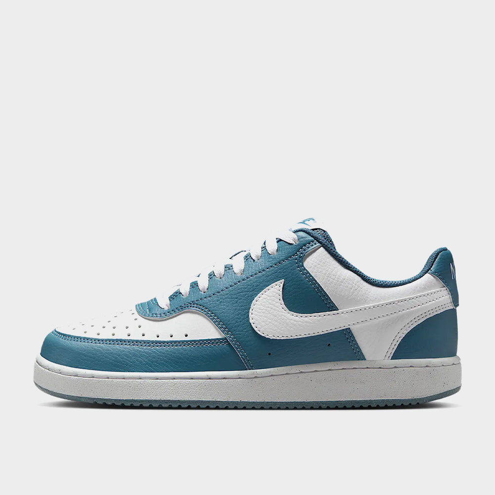 Nike Women's Court Vision Low Next Nature Sneaker White/blue _ 183586 _ White