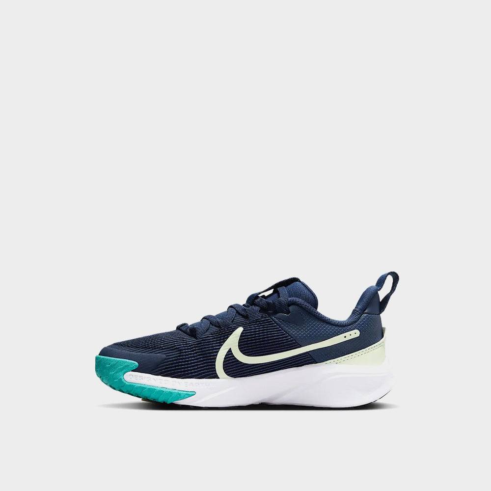 Nike Kids Star Runner 4 Sneaker Navy/violet _ 183591 _ Navy