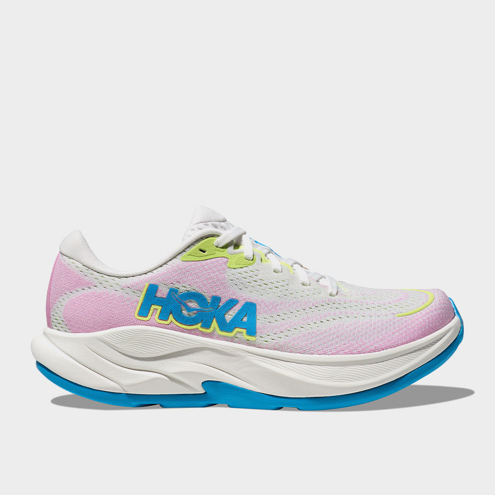 Hoka Women's Rincon 4 Running Performance White/pink/blue _ 183672 _ White