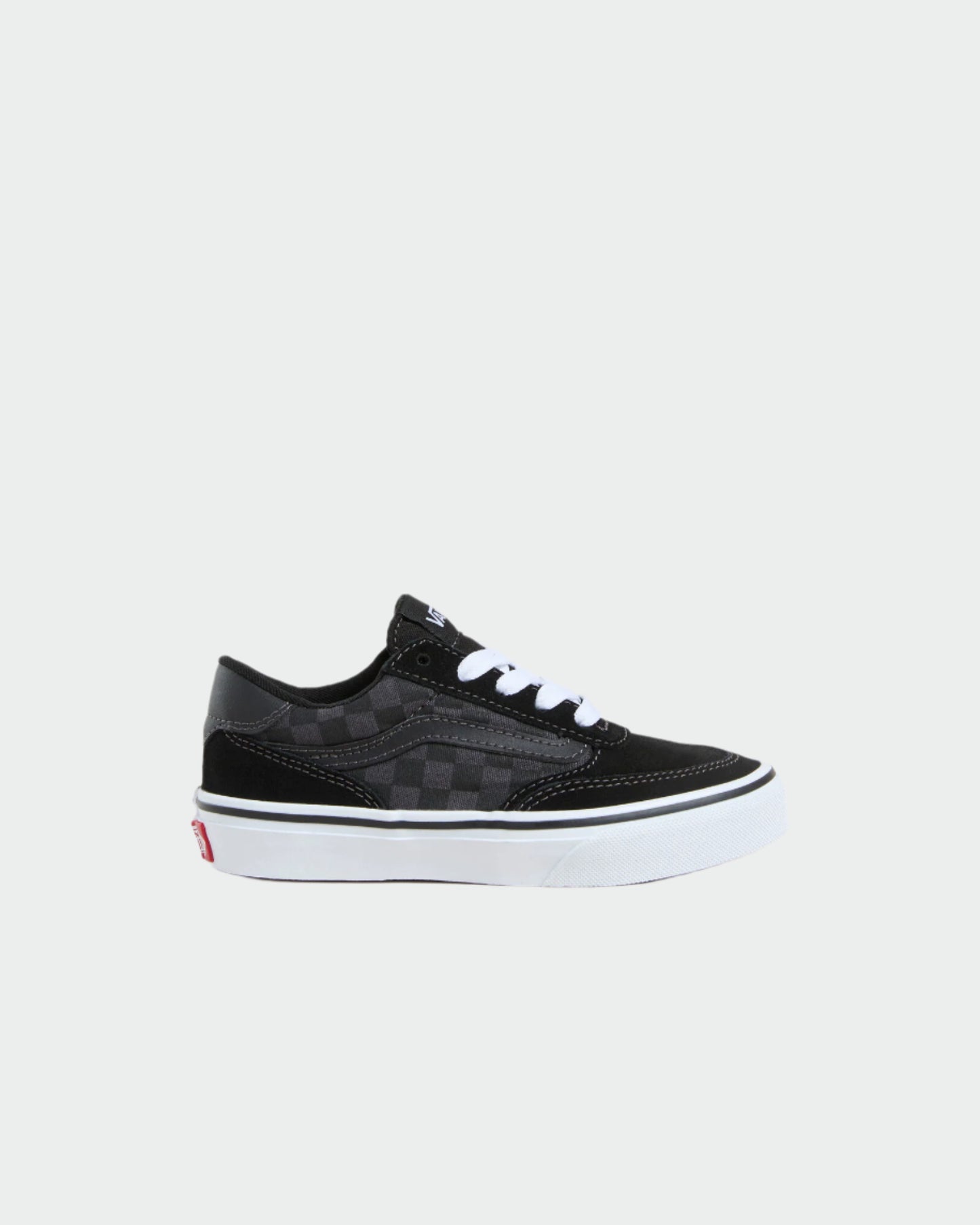 Vans Youth Brooklyn Ls Canvas Sneaker Black/Multi _ 183679 _ Black