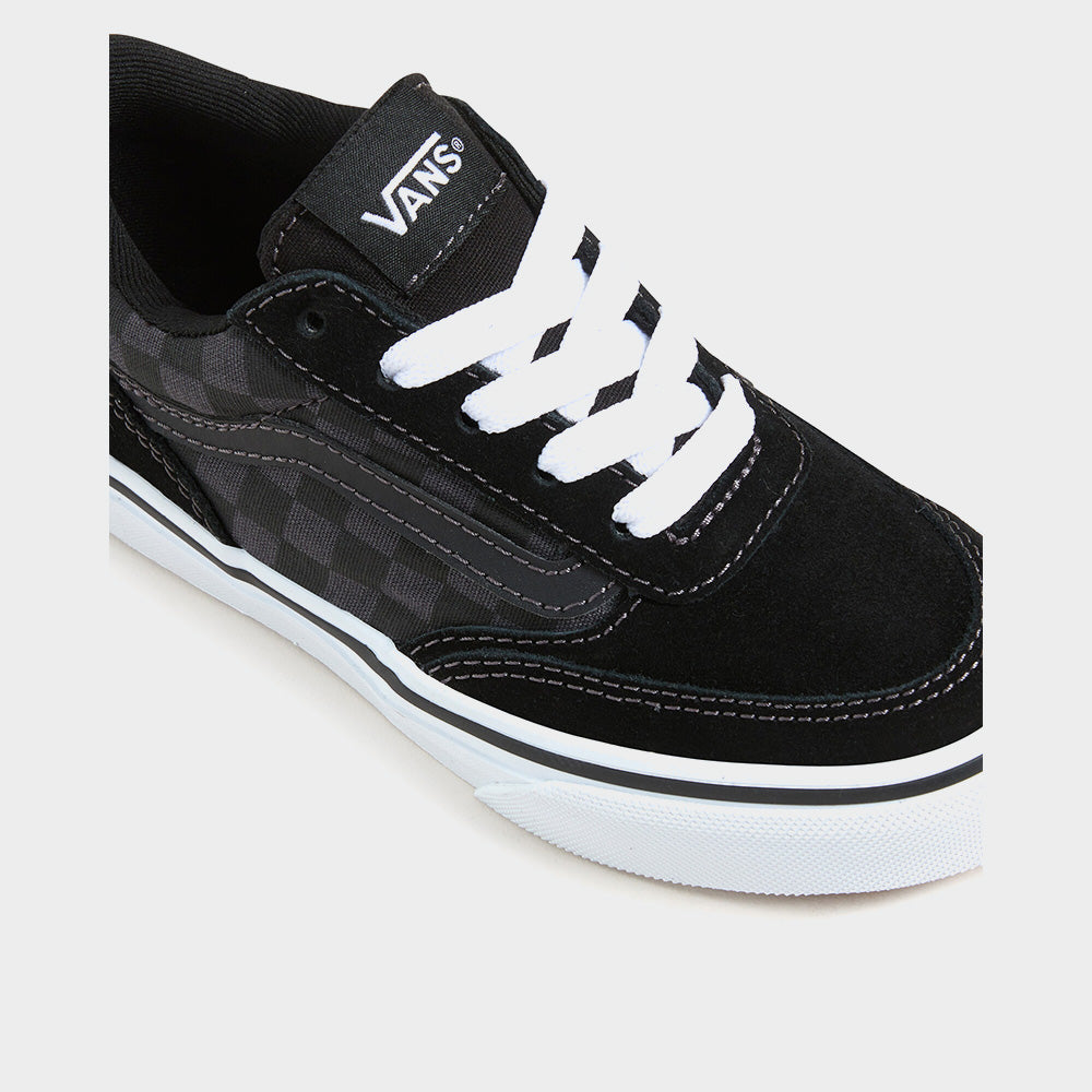 Vans Youth Brooklyn Ls Canvas Sneaker Black/Multi _ 183679 _ Black