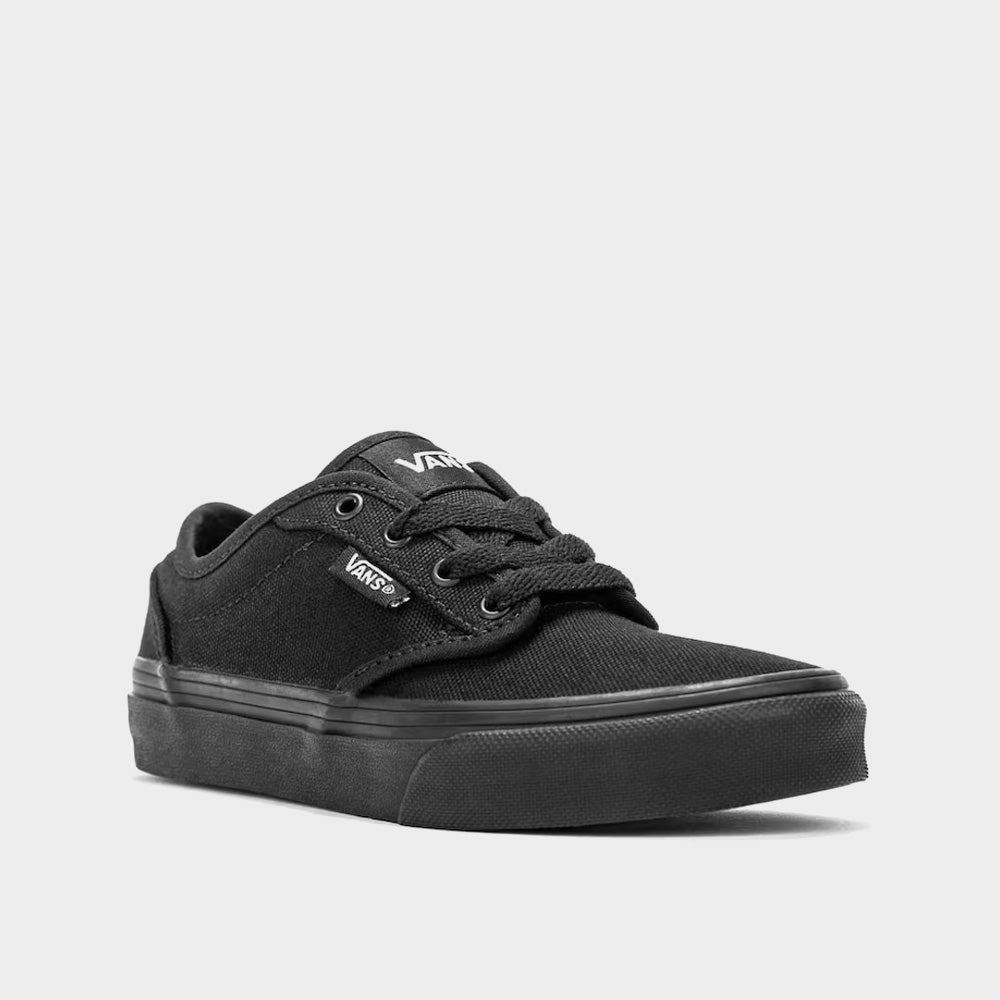 Vans Youth Atwood Canvas Sneaker Black _ 183681 _ Black