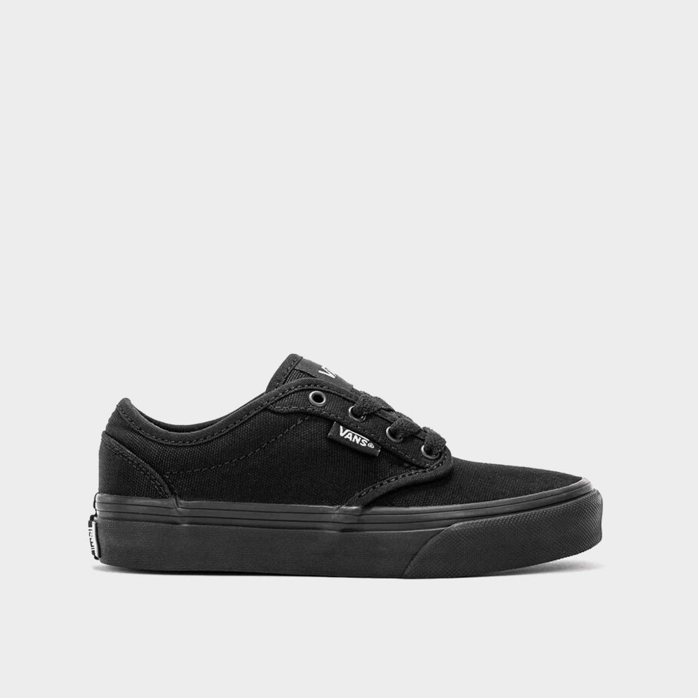 Vans Youth Atwood Canvas Sneaker Black _ 183681 _ Black