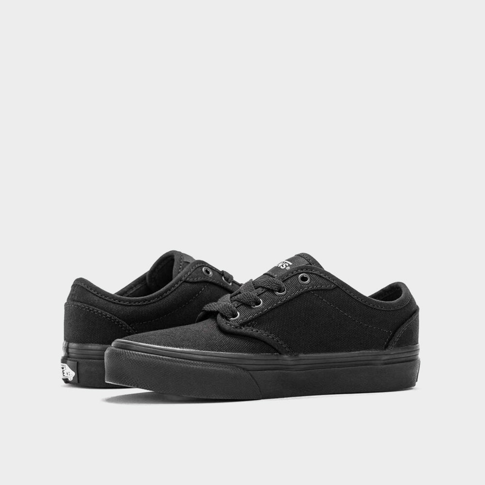 Vans Youth Atwood Canvas Sneaker Black _ 183681 _ Black