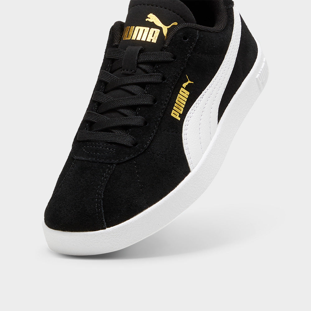 Puma Youth Club Ii Jr Sneaker Black/ White _ 183684 _ Black