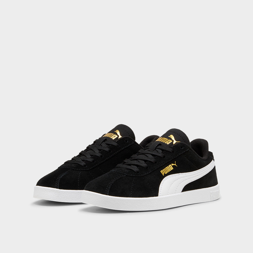 Puma Youth Club Ii Jr Sneaker Black/ White _ 183684 _ Black