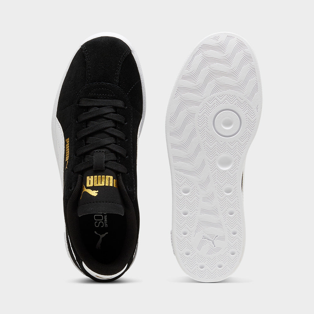 Puma Youth Club Ii Jr Sneaker Black/ White _ 183684 _ Black