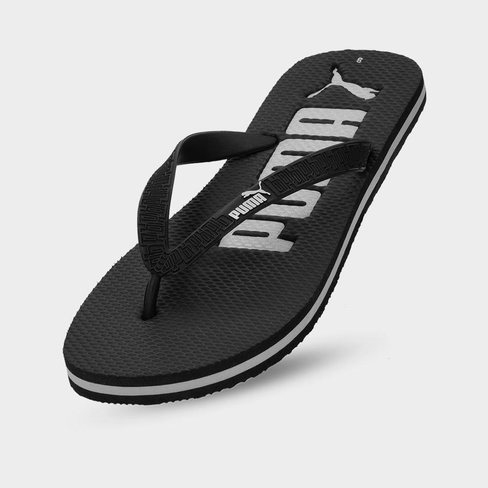 Puma Mens Ess Flip  Sandal Black/grey _ 184259 _ Black