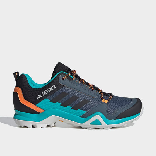 Adidas Mens Terrex Ax3 Hiking Shoes Blue/black _ 184377 _ Blue