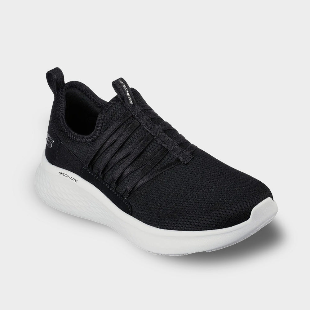 Skechers Womens SkecH-Lite Pro Sneaker Black/white _ 184441 _ Black