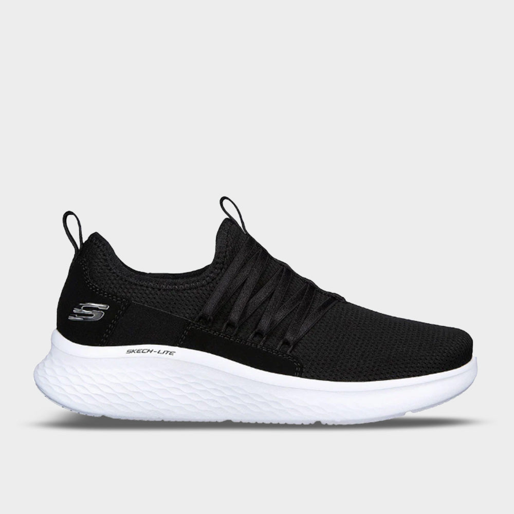 Skechers Womens SkecH-Lite Pro Sneaker Black/white _ 184441 _ Black