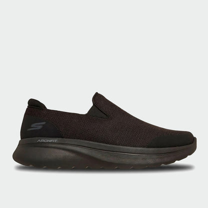 Skechers Mens Go Walk Arch Fit N Joy Sneakers Black