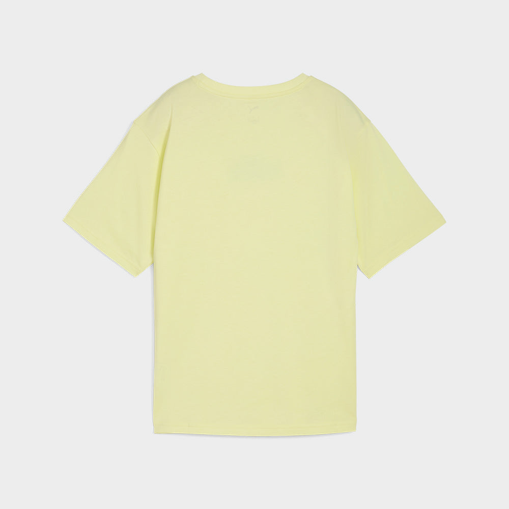 Puma Womens Essential Nature Relaxed Tee Yellow