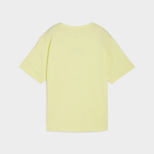 Puma Womens Essential Nature Relaxed Tee Yellow