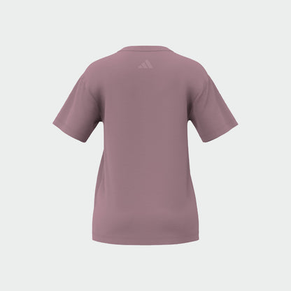 Adidas Womens Floral Tee Pink