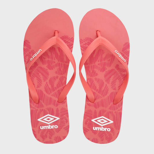 UMBRO WOMENS Printed Thong Sandals PINK