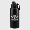 Umbro Aluminium Water Bottle Black