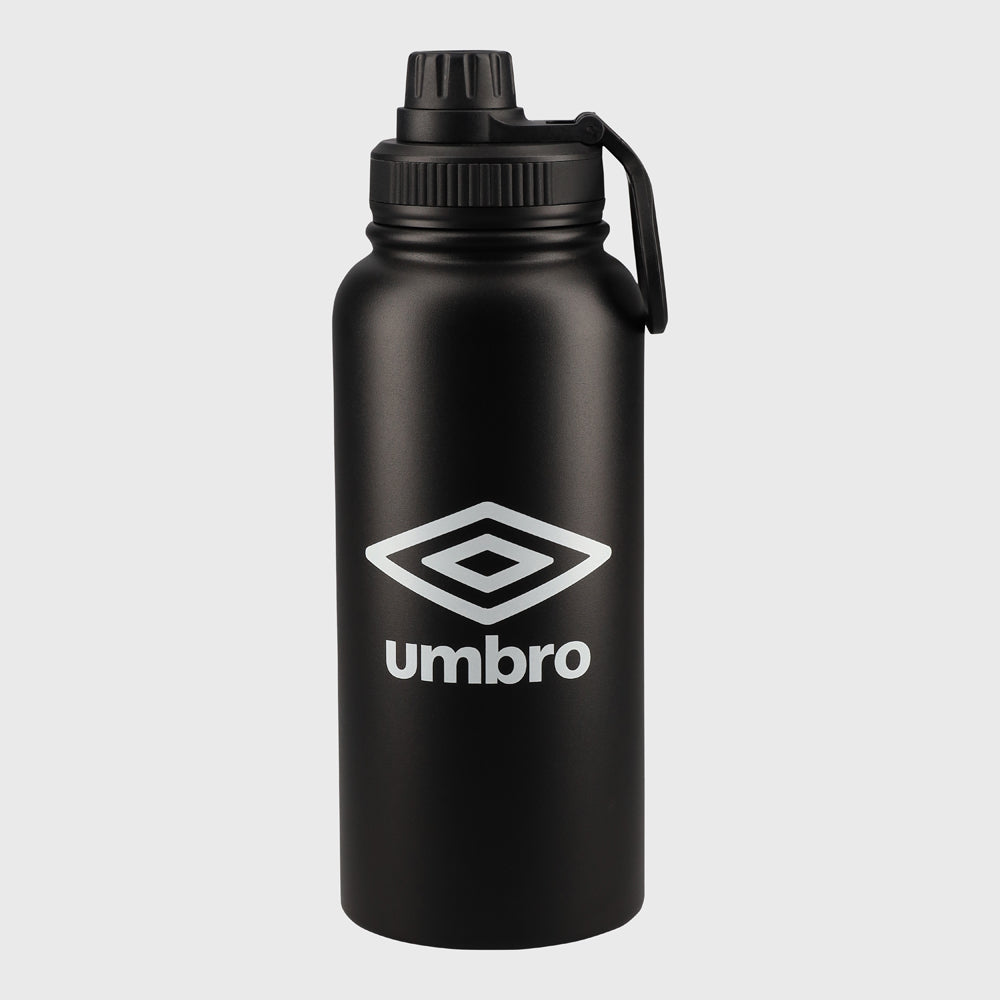 Umbro Aluminium Water Bottle Black