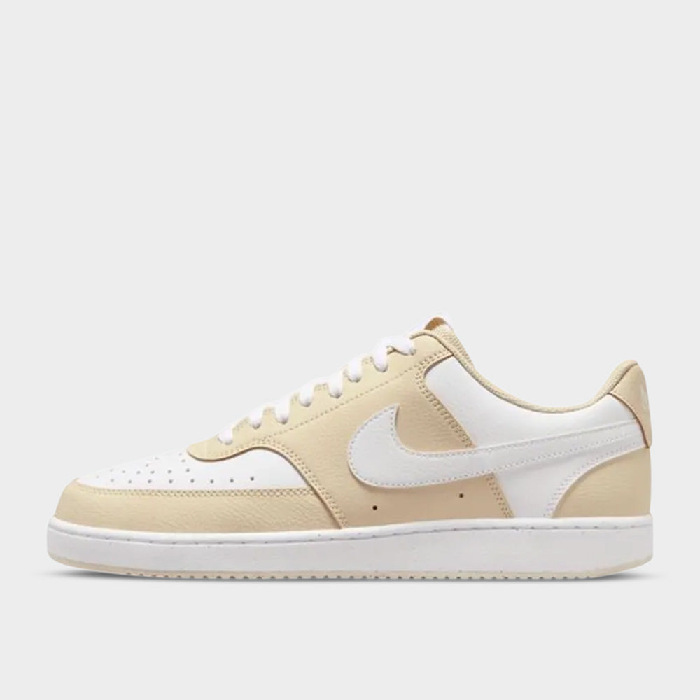Nike Mens Court Vision Low Sneakers Beige