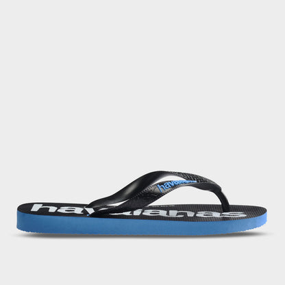 Havaianas Top Logo Mania Thong Sandals Black