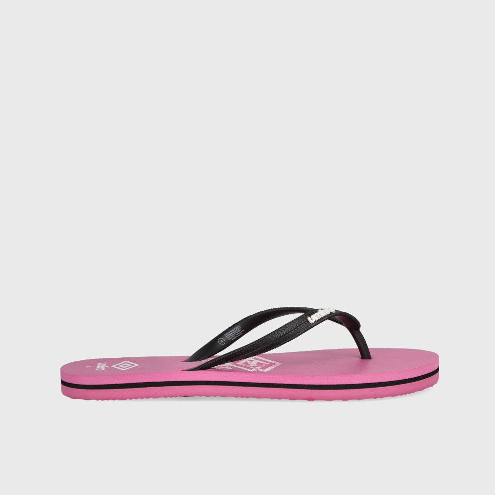Umbro Womens Triple Stack Thong Sandals Pink
