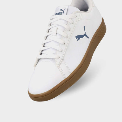 Puma Mens Smash Buck Cat sneakers White