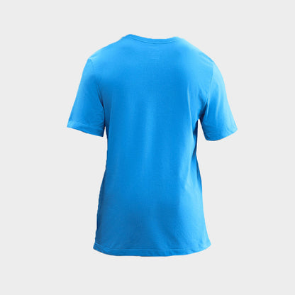 Nike Mens Dri Fit Swoosh Tee Blue