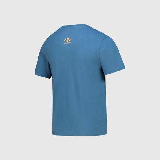 Umbro Mens Graphic Tee Blue