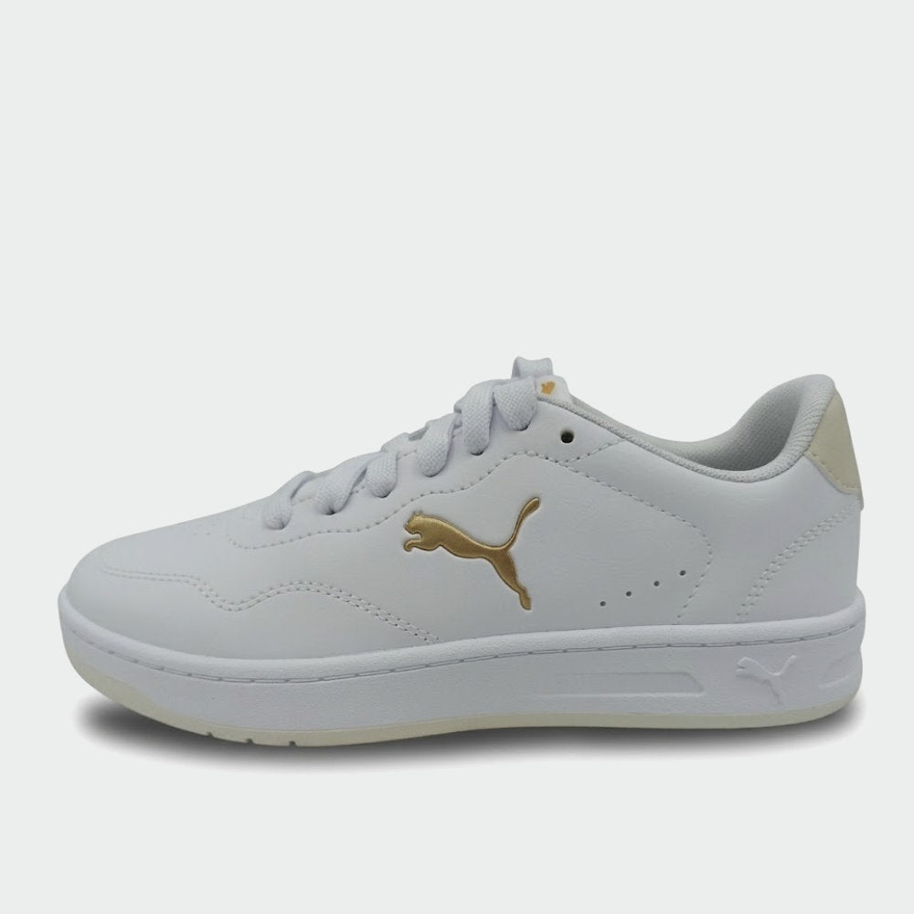 Puma Youth Court Lally Cat White