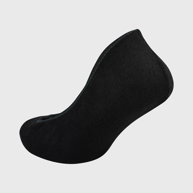 Sox Unisex Single Invisible Towel Socks Black