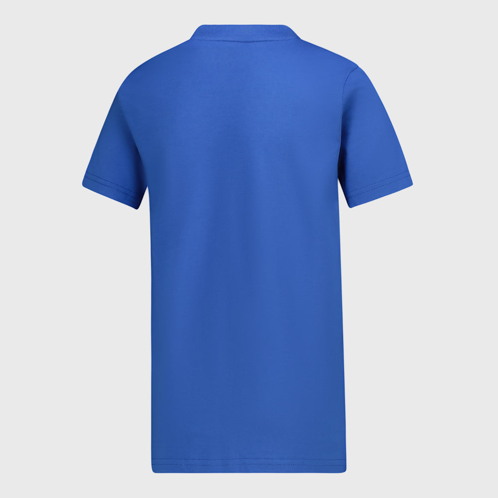 Puma Youth Graphic Box Tee Blue