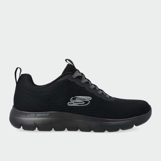 Skechers Mens Summits Sneakers Black