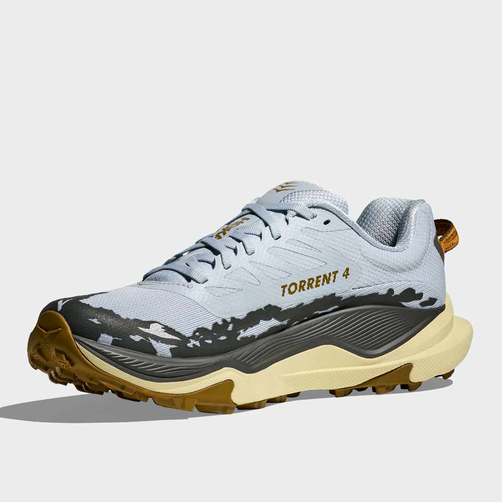 Hoka Mens TORRENT 4 trail running shoes Blue