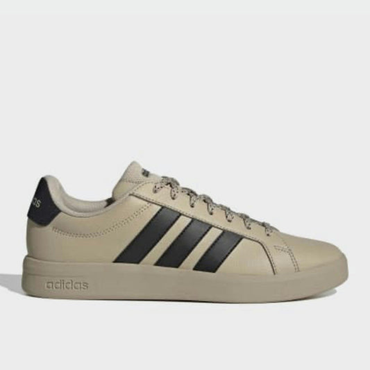 Adidas Mens Grand Court Base 3 Sneakers Brown