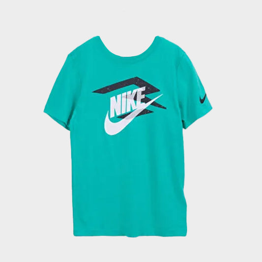Nike Youth Paint Splatter Mashup Tee Green
