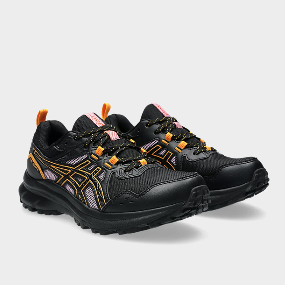 Asics Womens Trail Scout 3 Running Shoes Black