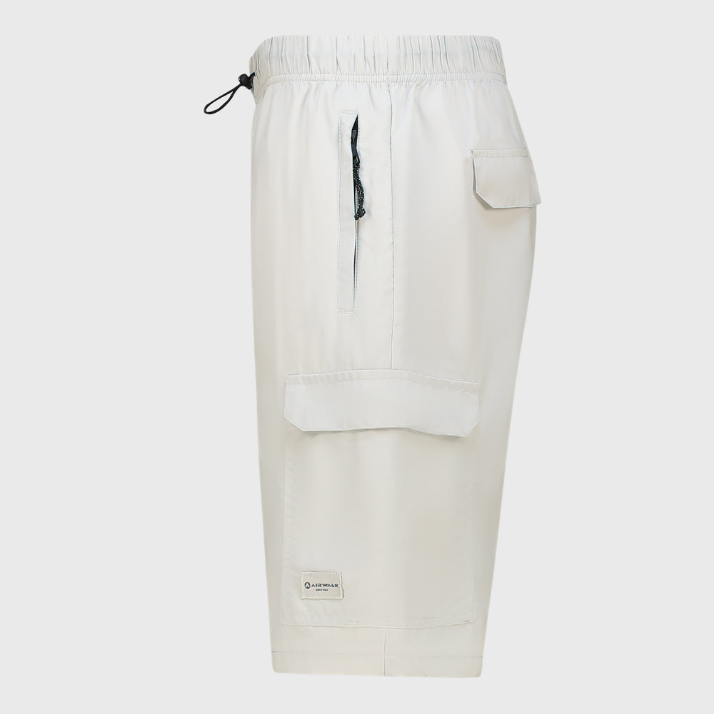 Airwalk Mens Cargo Shorts Grey