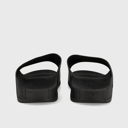 Umbro Mens Triple Logo Slides Black