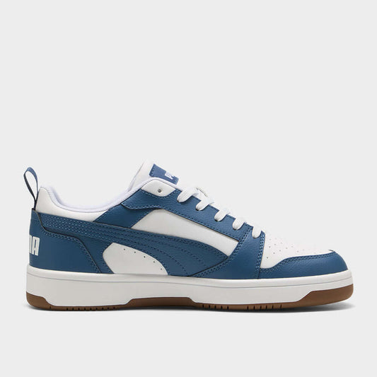 Puma Mens Rebound V6 Low sneakers Blue