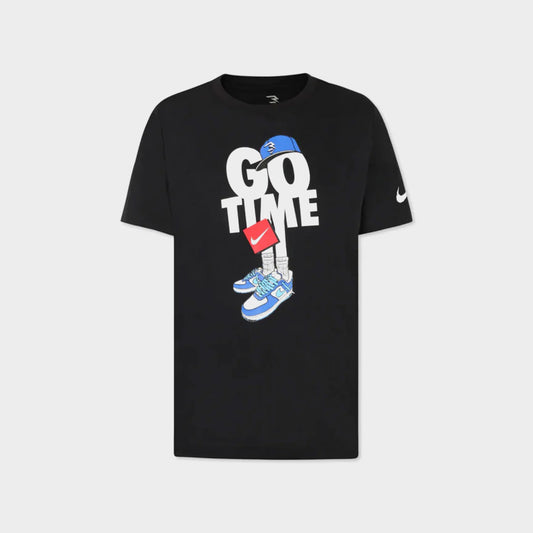 Nike Youth Go Time Capmando Peak Cap Black