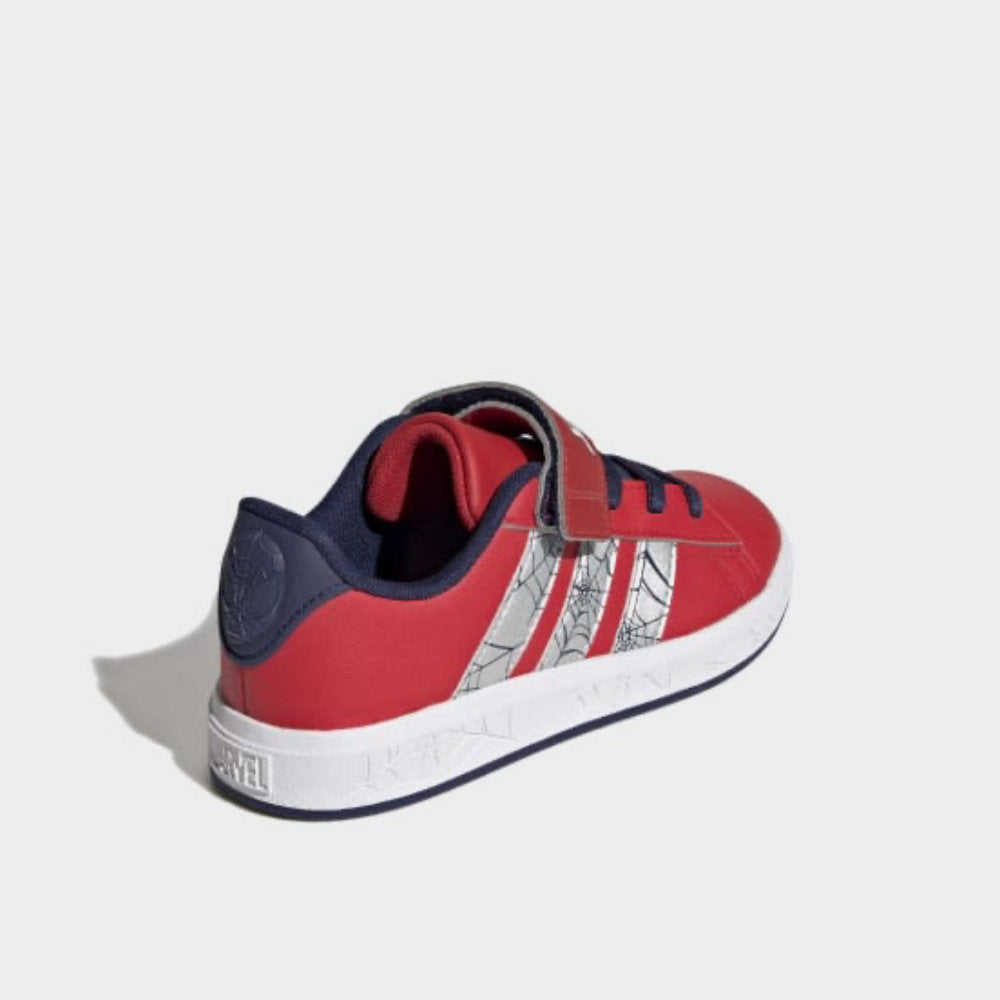 Adidas Kids Grand Court Spiderman Sneakers Red