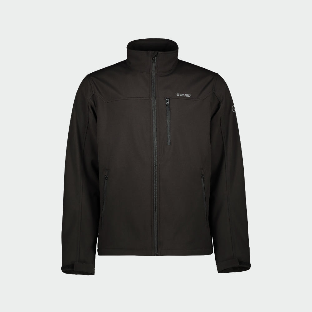 Hi-Tec MENS Konrad Softshell Jacket Black