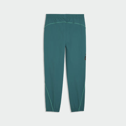 PUMA MENS Sport Woven Track Pants GREEN