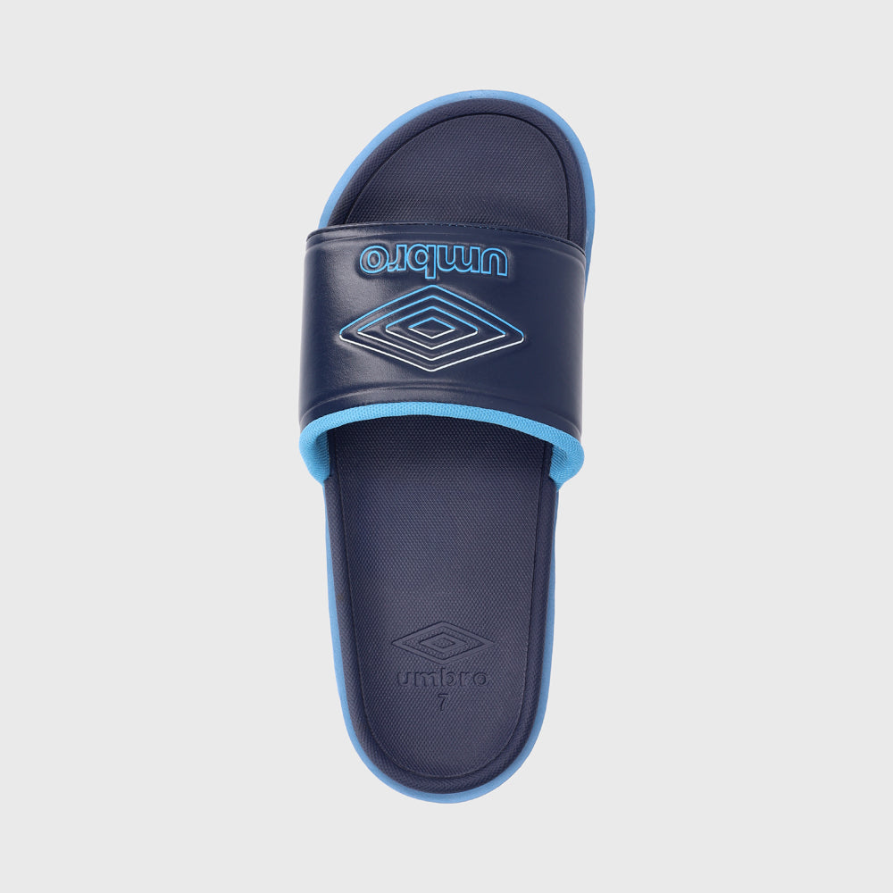 Umbro Mens Dual Density Slides Blue
