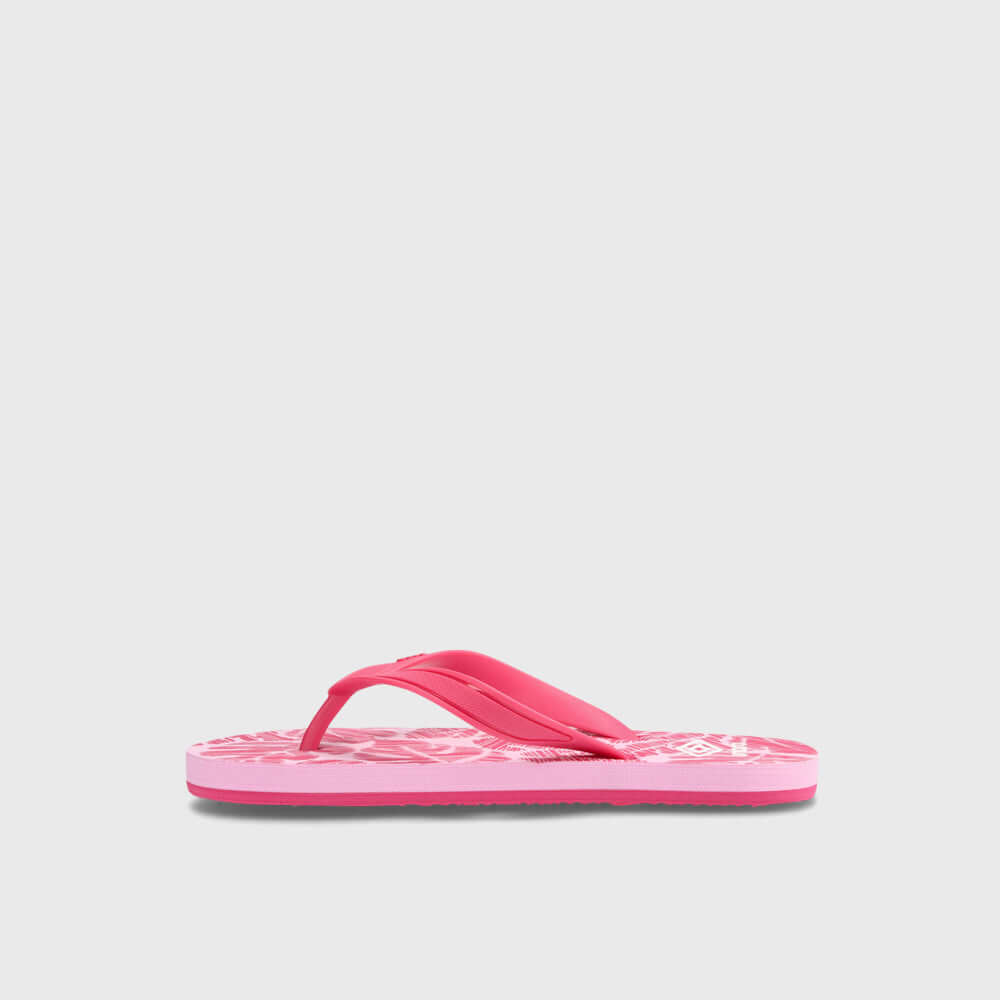 Umbro Kids Printed Thong Sandals Pink